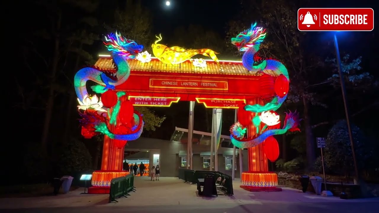 Chinese Lantern Festival 2024 - Cary North Carolina
