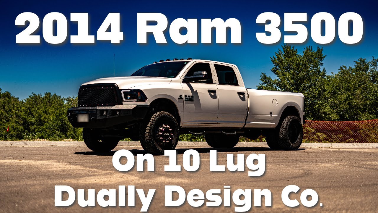 2014 Cognito Leveled Ram Dually on 10 Lug Dually Design Co. Wheels