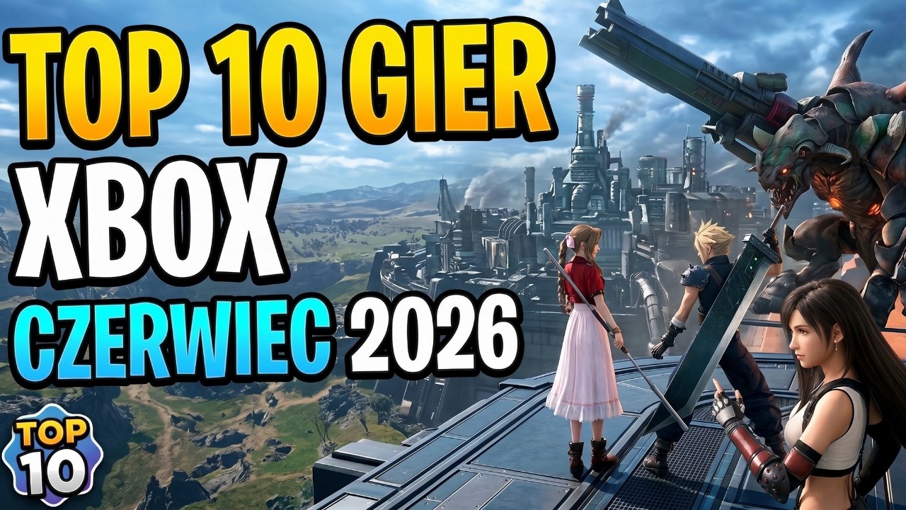 NAJLEPSZE GRY NA XBOX - RANKING TOP 10 CZERWIEC 2026