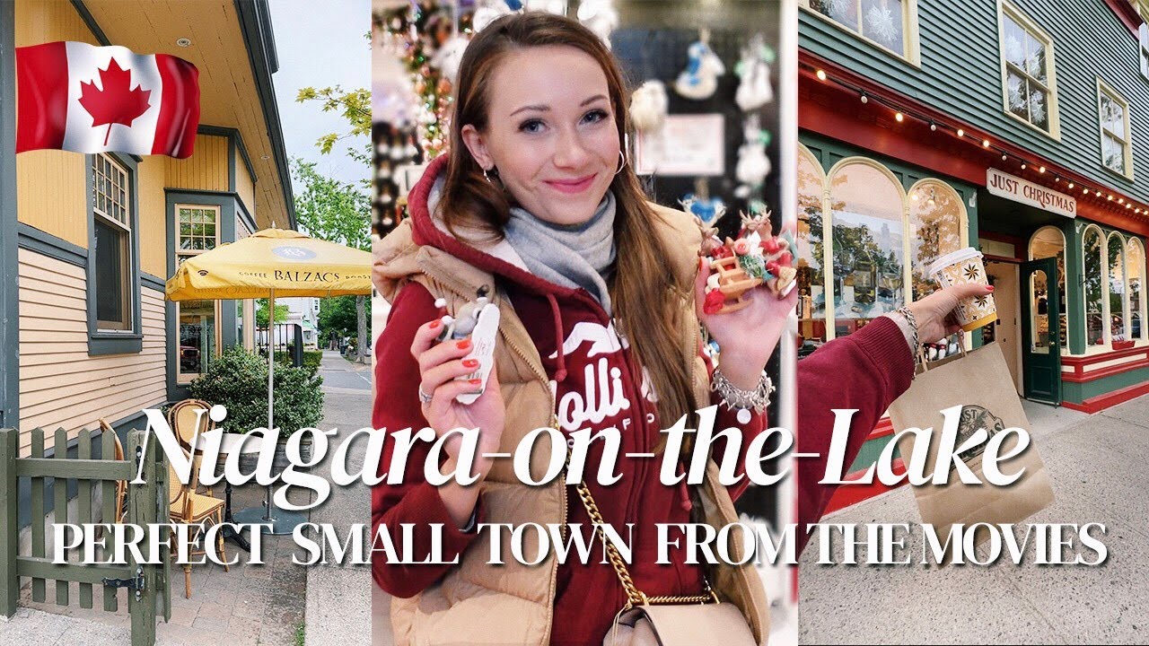 NIAGARA-ON-THE-LAKE: TOWN WITH GILMORE GIRLS AESTHETIC - CANADA VLOG 4K