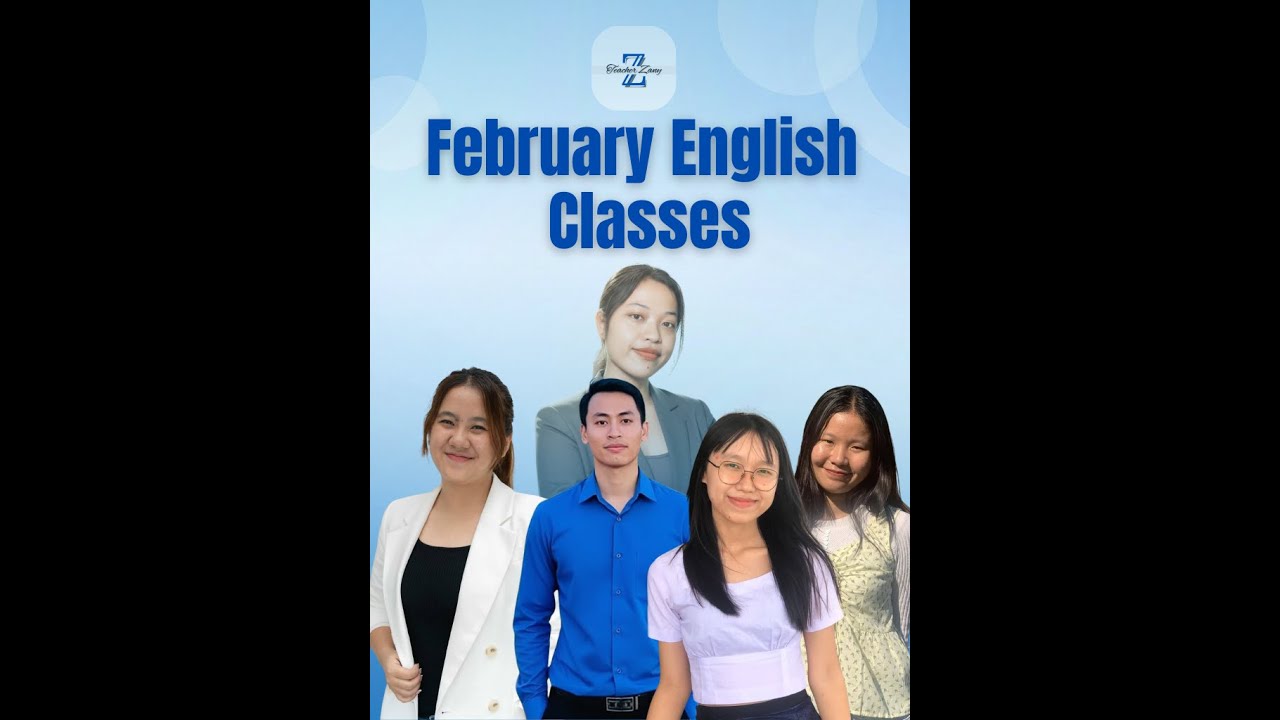 February လ တွင်ဖွင့်မည့် English Classes များ