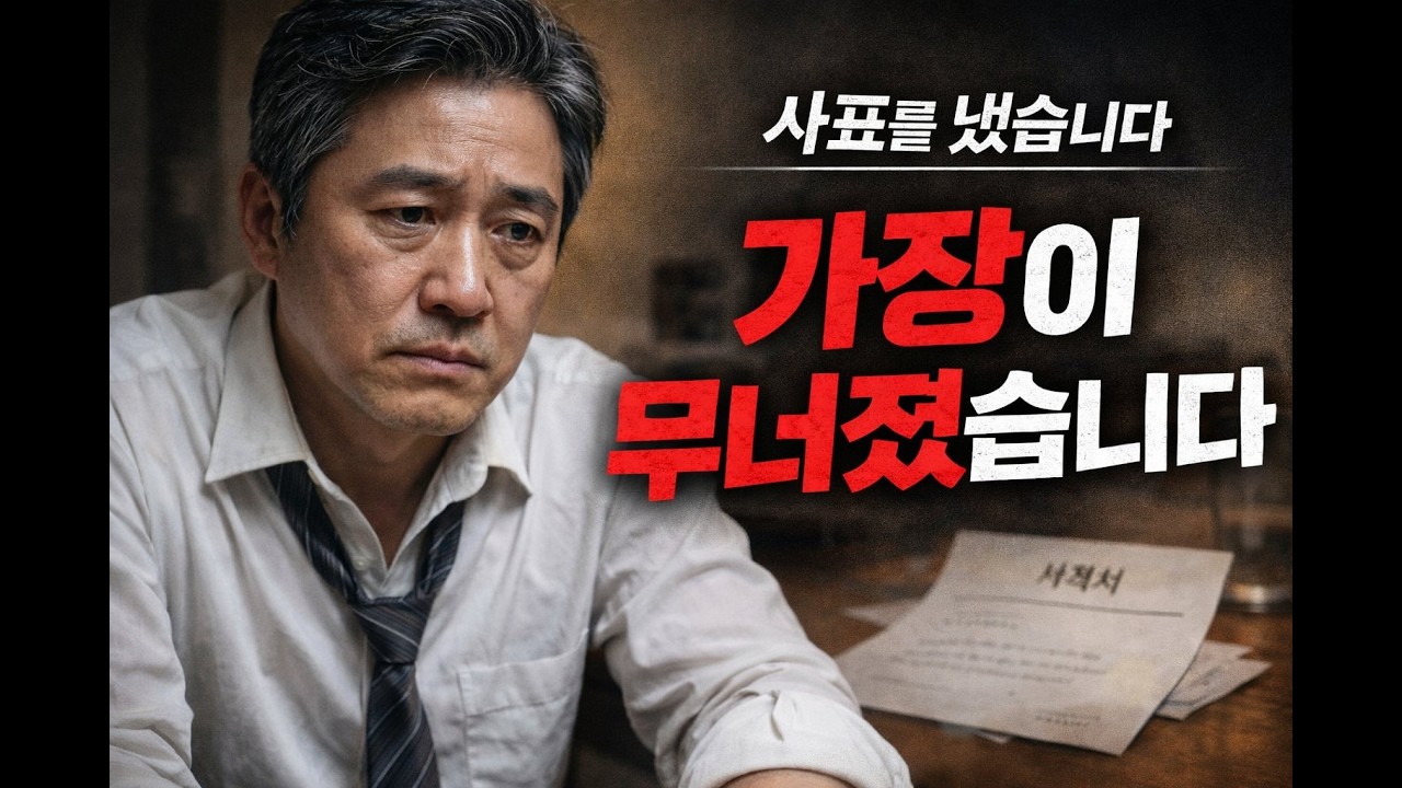 그날 사표를 냈습니다. 그리고 집 안의 공기가 달라졌습니다./#시니어오디오북