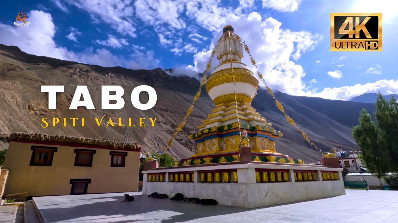 TABO | Tabo Monastery | The 1000-Year-Old Wonder of Spiti Valley | Tabo Caves | 4K