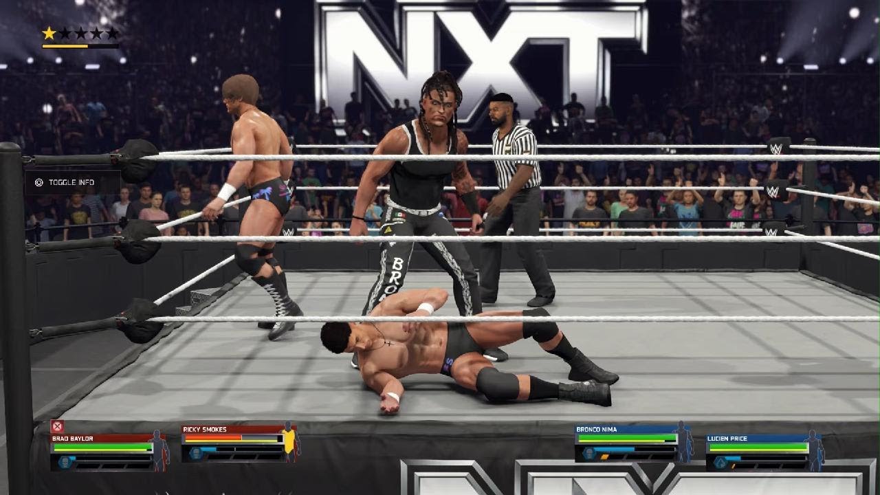 #WWE2K25 NXT: VANITY PROJECT vs OTM WIN VERSUS DARKSTATE NXTTAGTEAMCHAMPION