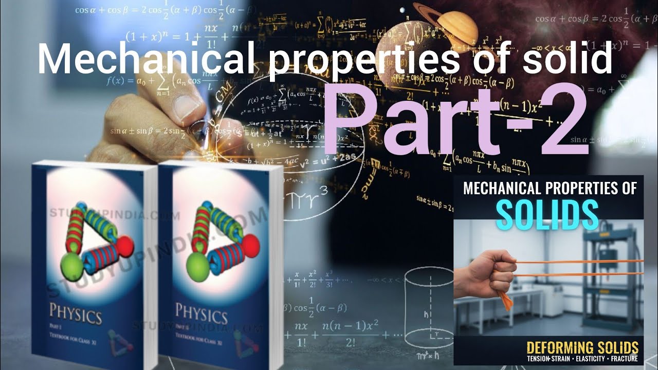 Elastic properties of solid #physics #science #education #elasticity #energy #ncertsolutions #viral 