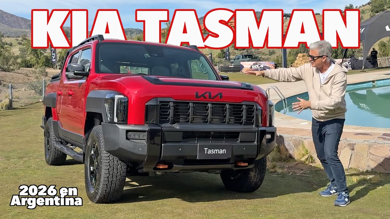 KIA TASMAN - Primer contacto con la pick up "distinta" - Matías Antico - TN Autos