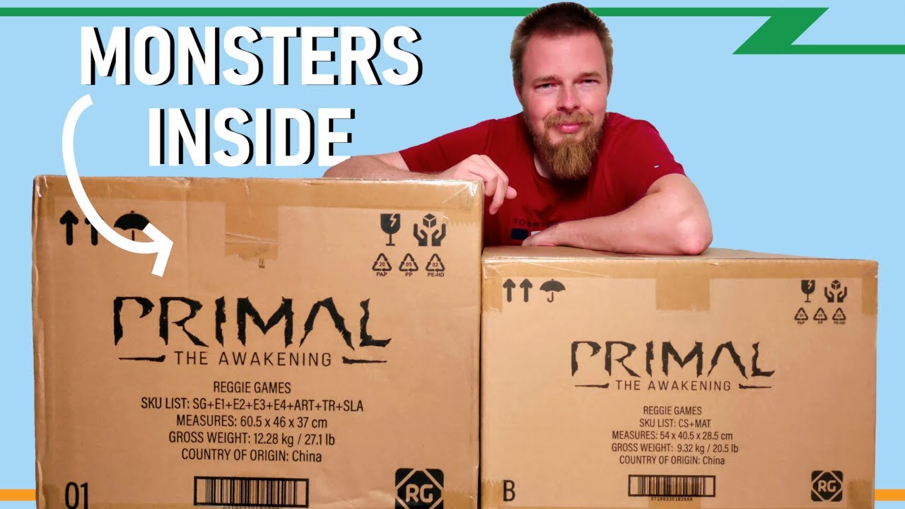 Unleashing Primal The Awakening: A Must-See Board Game Unboxing!