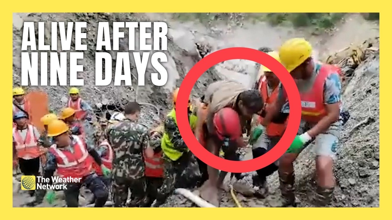 Survivors rescued 9 days after Nepal flash flood, more still alive | #nepal
