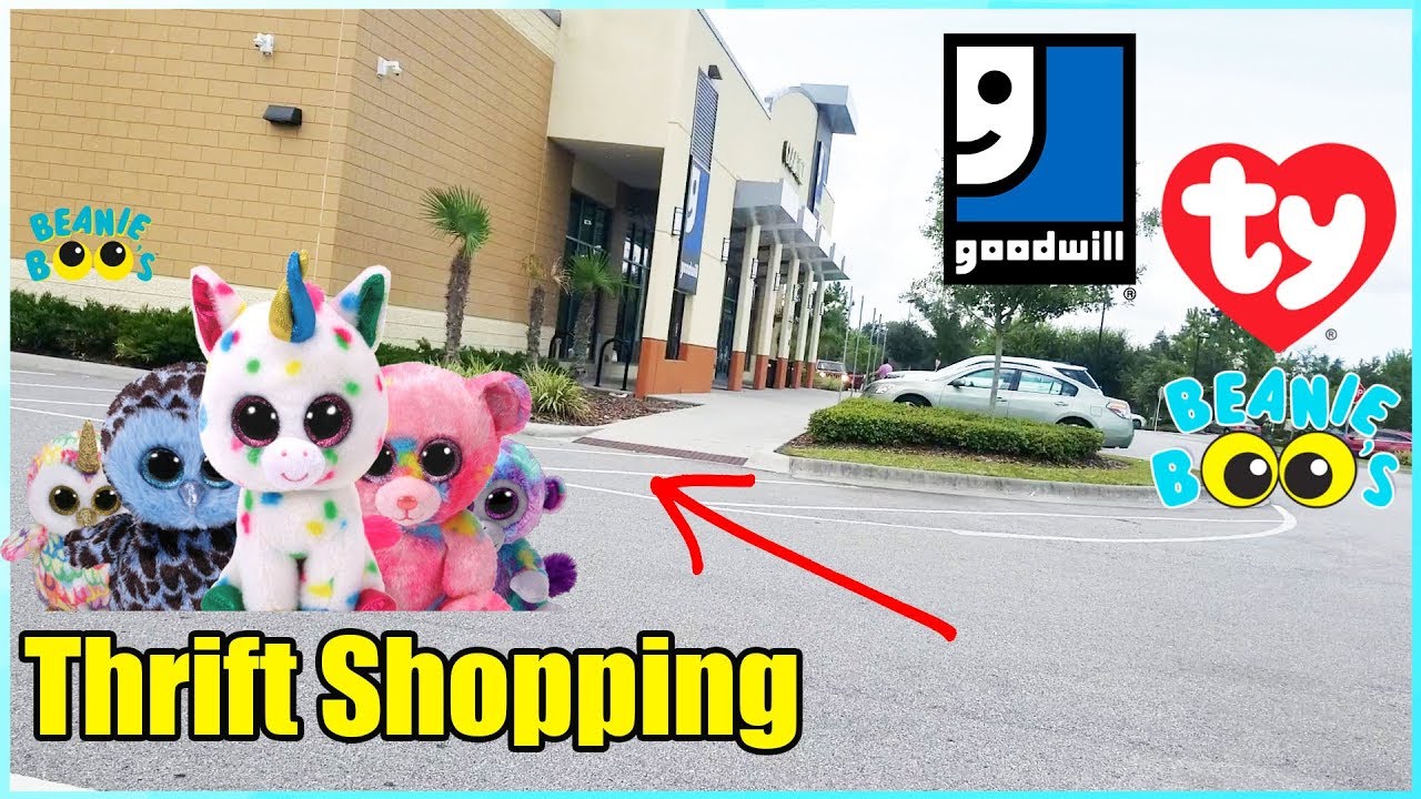 Thrift Shop With Us @ Goodwill | Beanie Boos & Retro Toys Finds