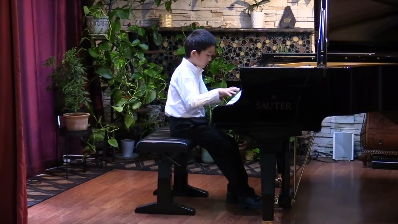 Ryan Gao Age 7 Labunski 4 Variations On A Theme By Paganini