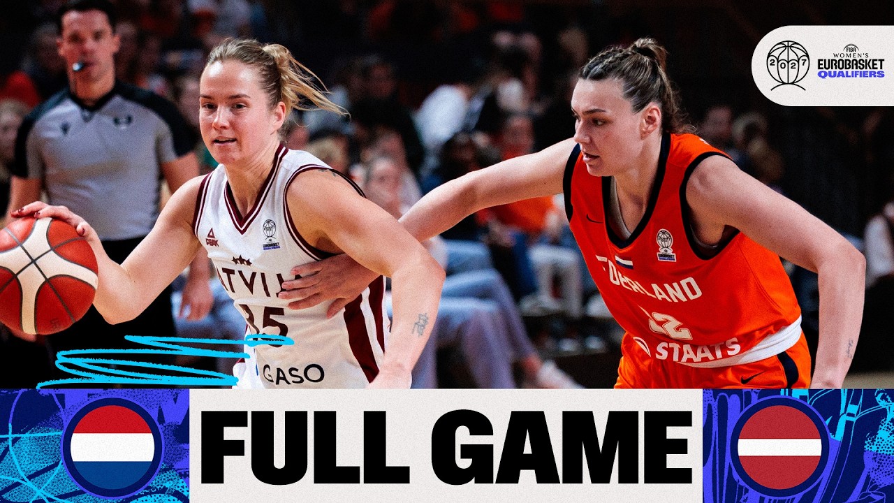 LIVE - Netherlands v Latvia | FIBA Women's EuroBasket 2027 Qualifiers | First Round