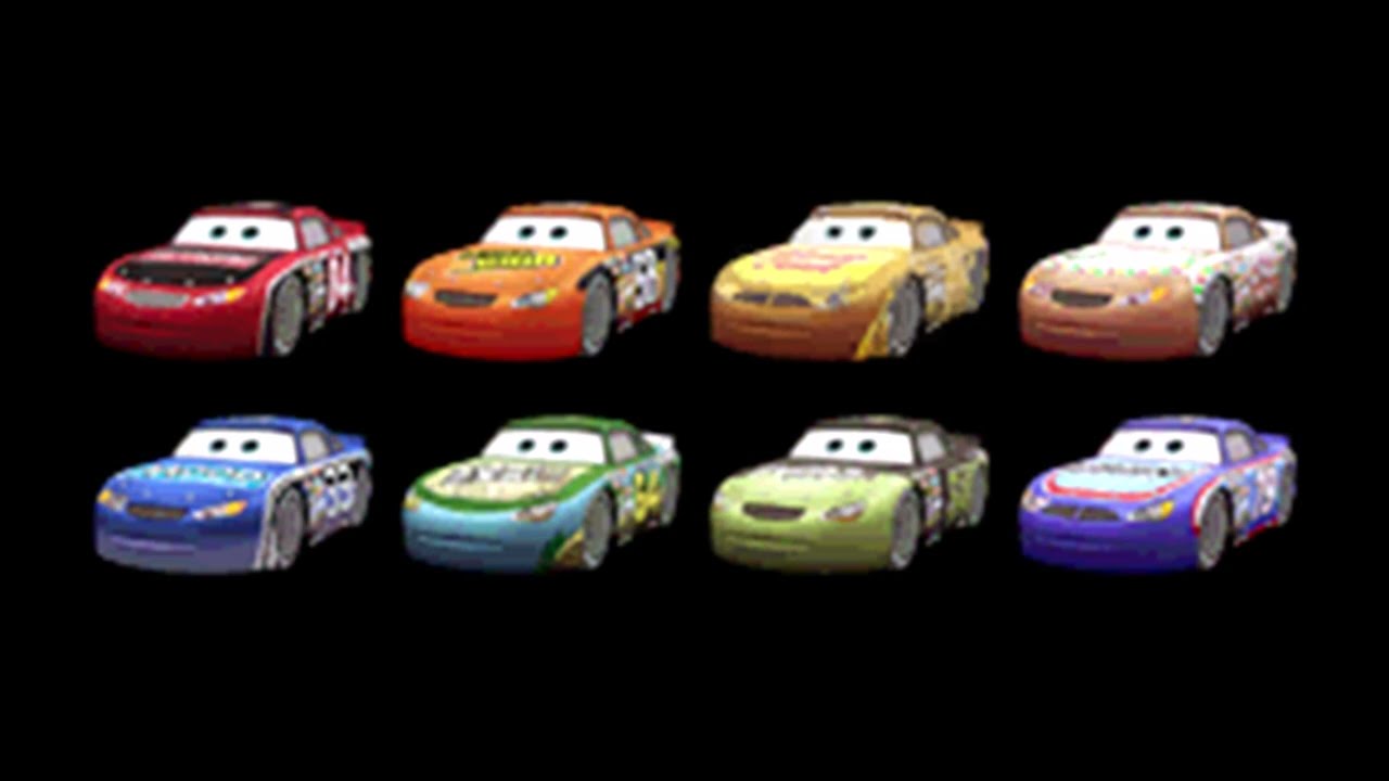 Cars: The Video Game - Piston Cup Racers Voice Clips