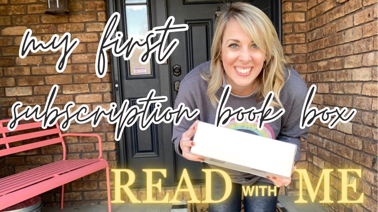 UNBOXING and READING a SURPRISE book || My FIRST Book Subscription box! || Christian Fiction