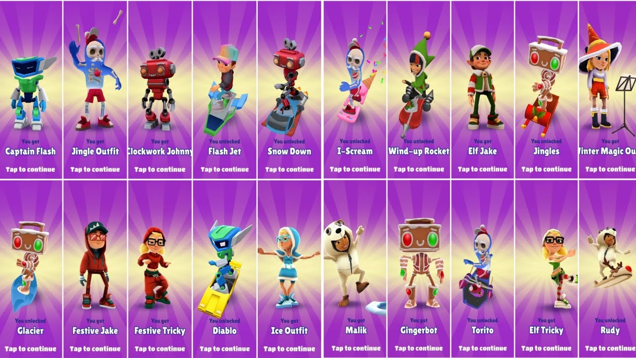 All Upcoming Characters & Hoverboards of Subway Surfers World Tour North Pole 2023 By Time Travel