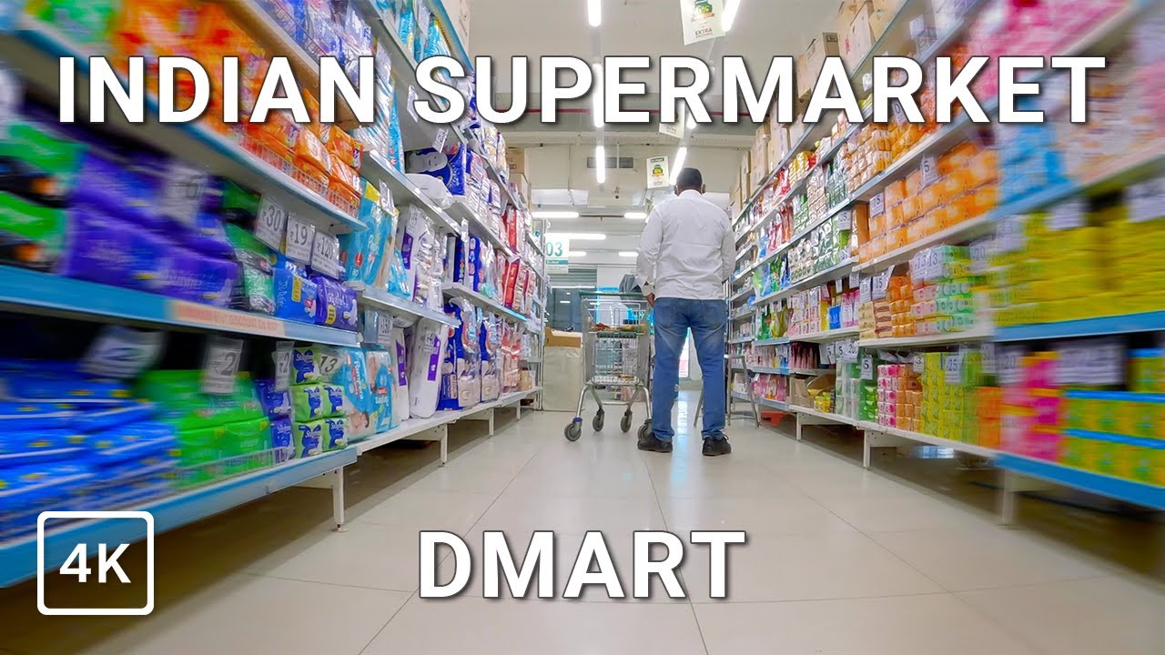 INDIAN SUPERMARKET - DMart Tour | Grocery Shop Nanded India