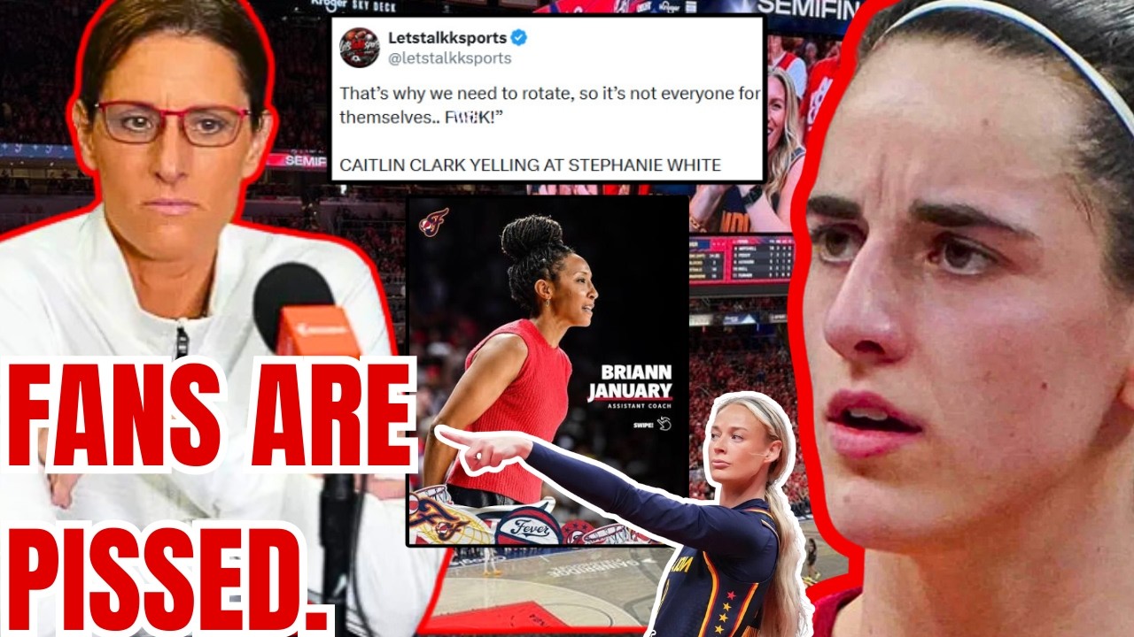 Caitlin Clark COOKS Stephanie White, Briann January! Linda Cohn SLAMS Fever Coaches after LOSS!