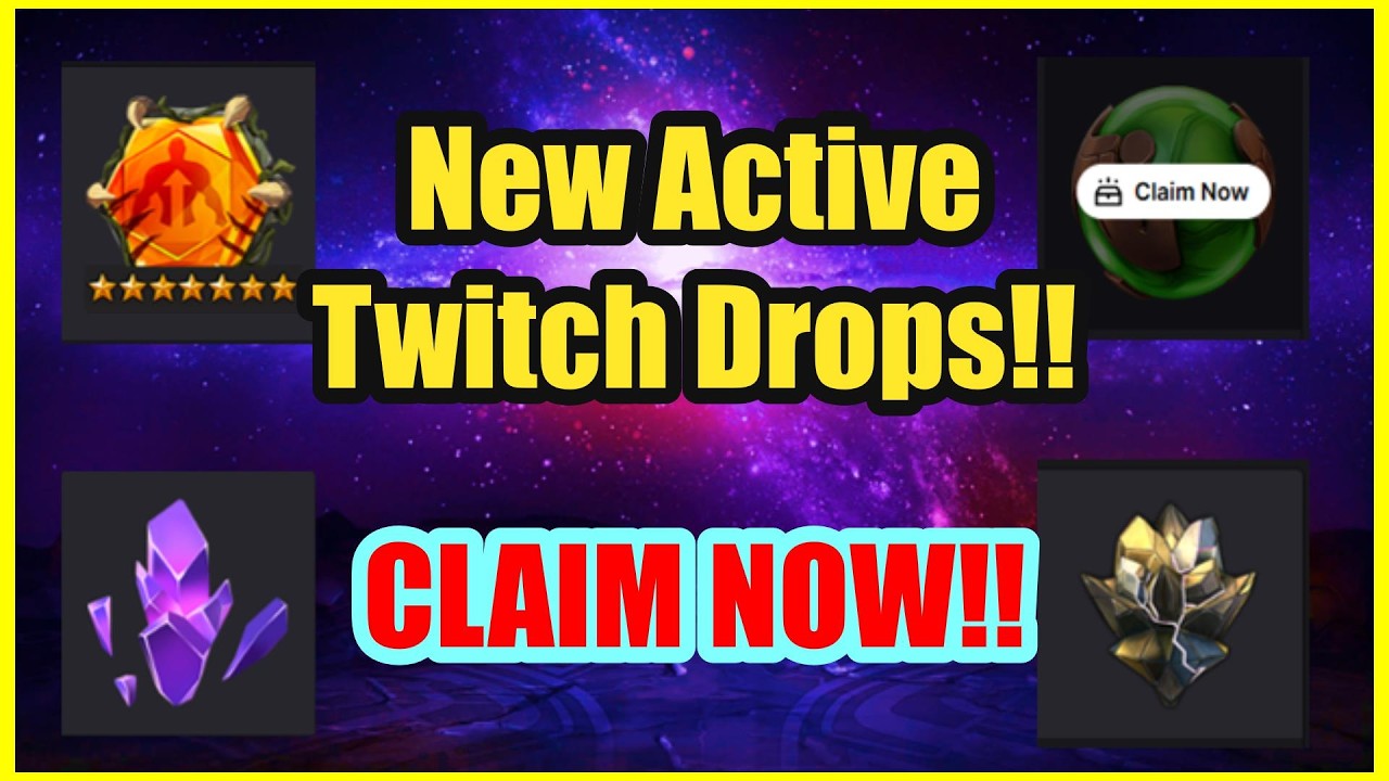 New Active Twitch Drops in MCOC Claim Now!