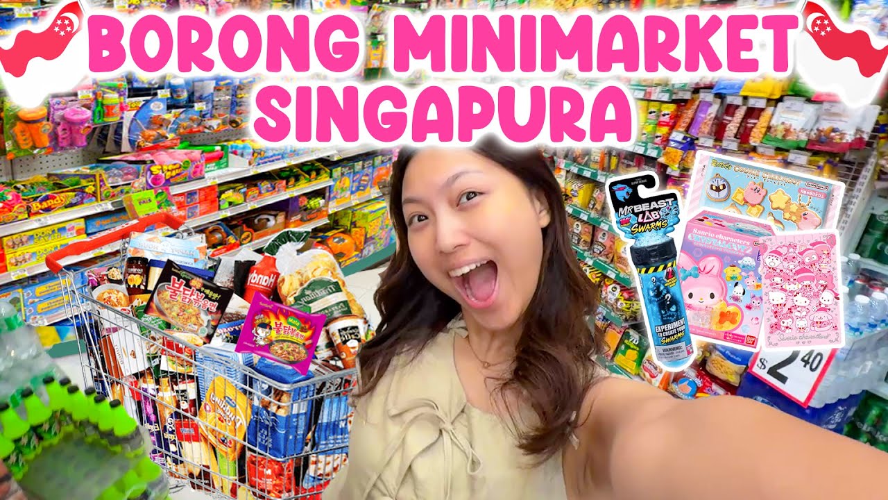BORONG BARANG RANDOM MINIMARKET DI SINGAPURA 😱🥳 BLINDBOX MR BEAST, SURGA BLINDBOX SANRIO?! 😍🤩
