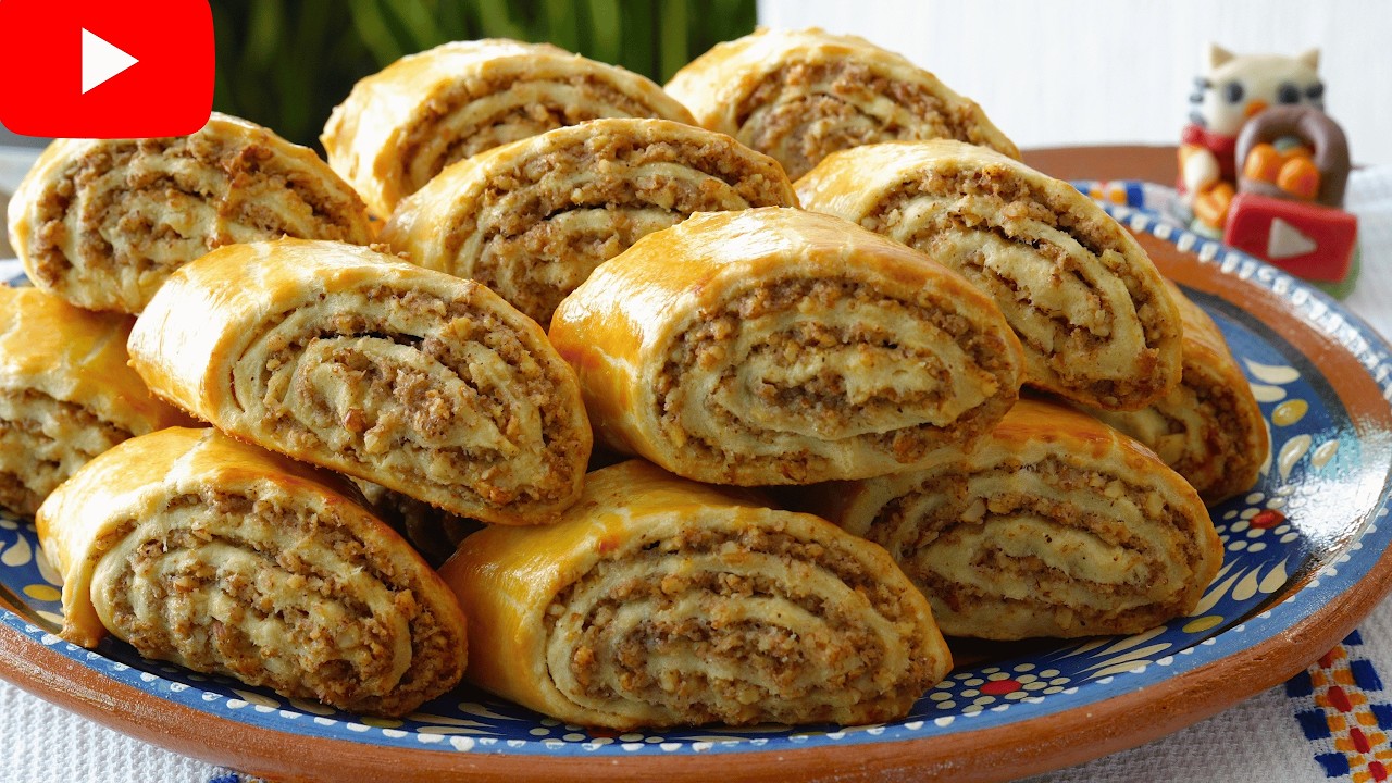 🔥GALLETAS de NUECES Increíblemente FÁCILES y DELICIOSAS Dulce Hogar Recetas 💕