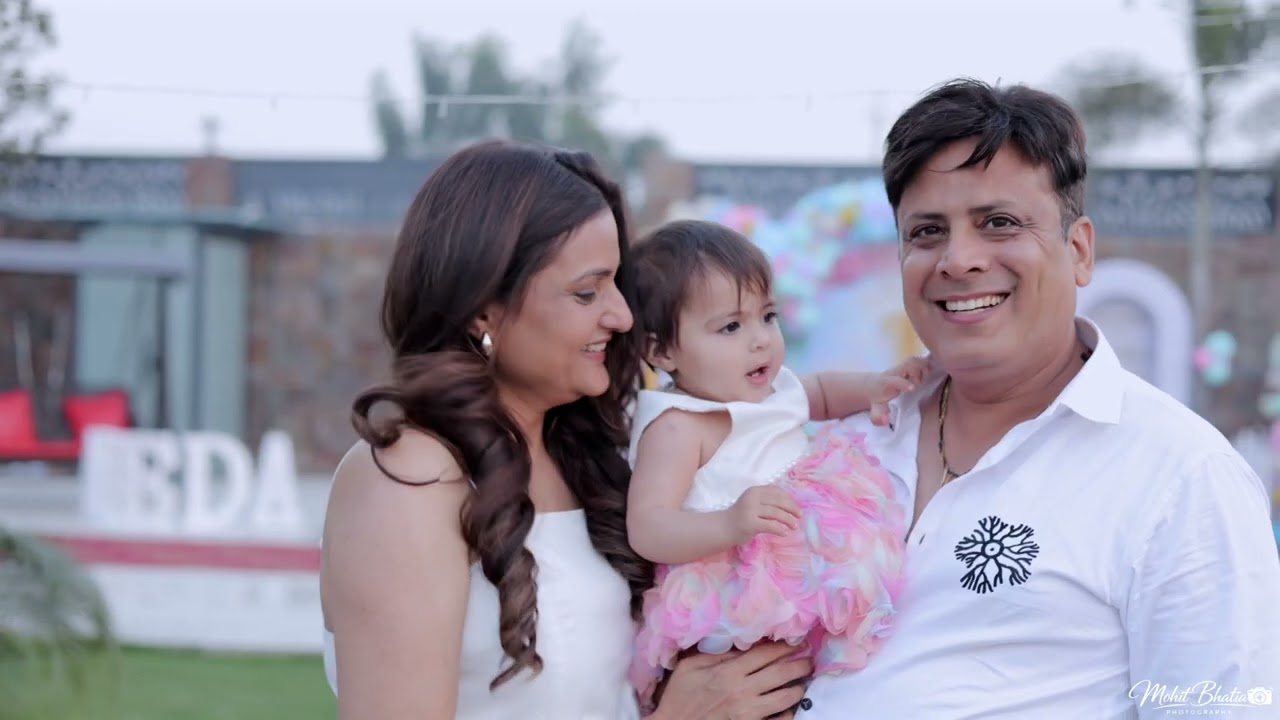 First Birthday Highlight ll aveda ll a film by Mohit Bhatia photography 