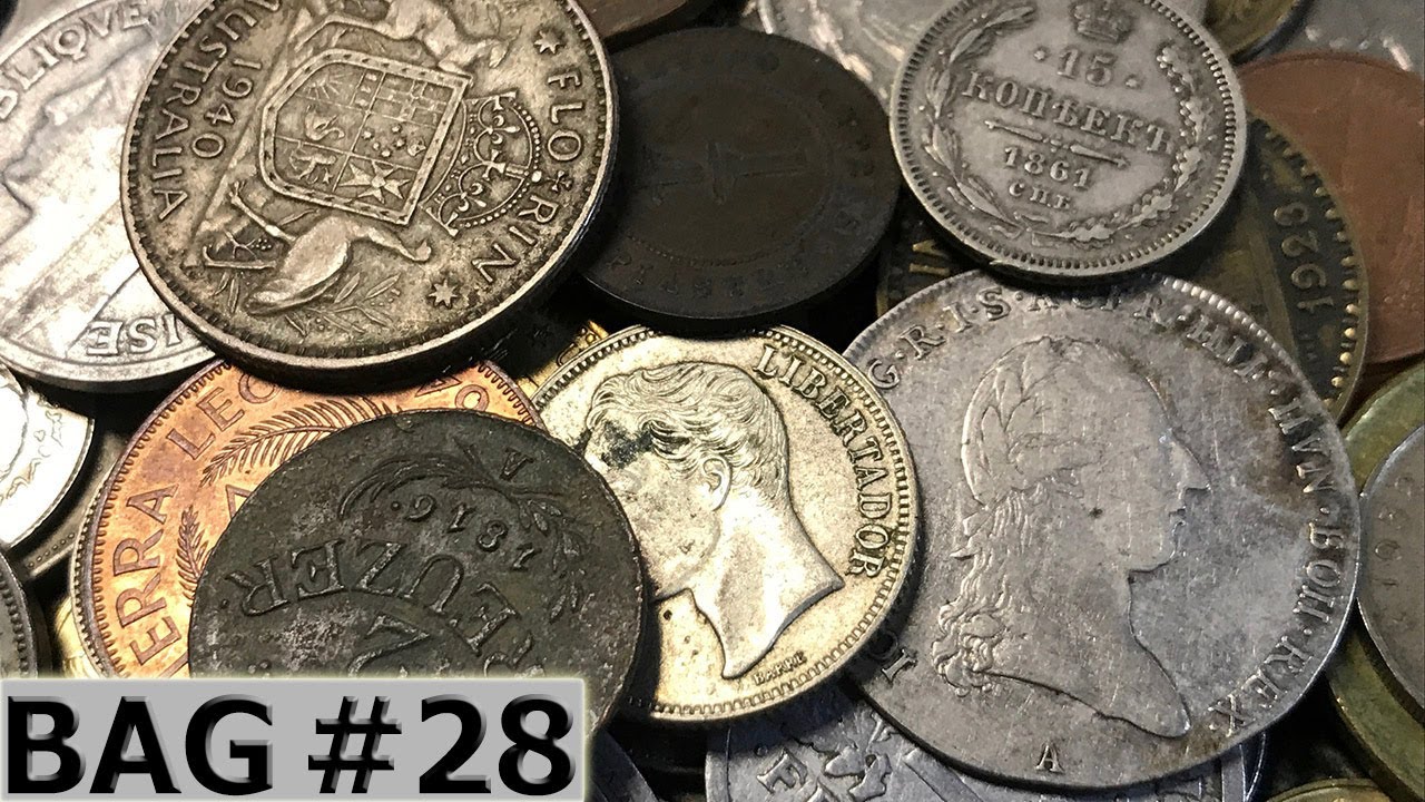 ANOTHER 1700 SILVER COIN?!?! MORE MAJOR FINDS In Bag of World Coins - Hunt #28
