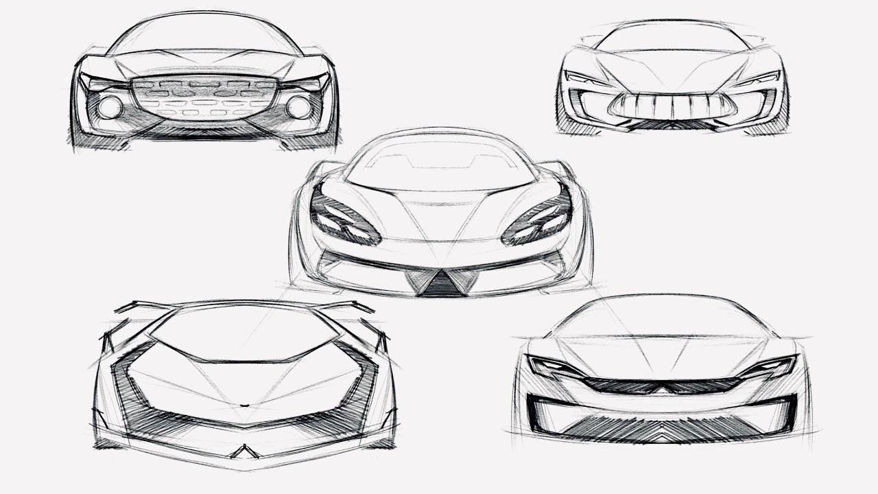 Sketching Automotive Front End Graphics: Communicating Visual Expression