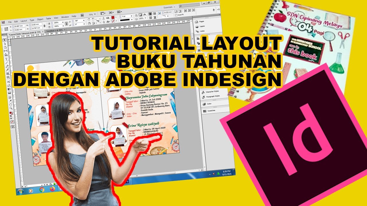 Tutorial InDesign Buku Tahunan