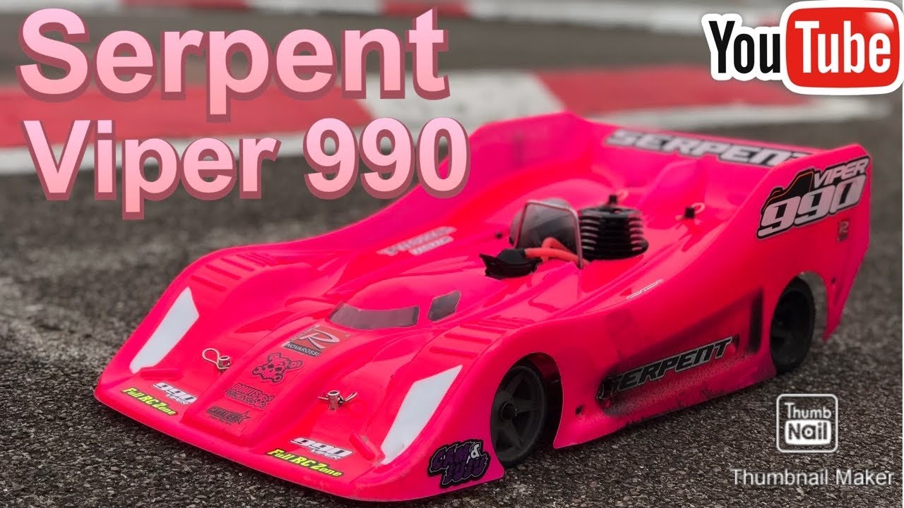 🔥SERPENT VIPER 990 NOVAROSSI RACE LIGNE OS Speed - XTREME AERODYNAMICS BODY 0,7 mm avec RENFORTS