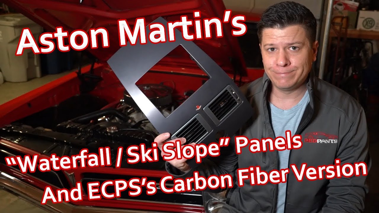 Aston Martin Waterfall/Ski Slope Panels: Construction, options, and ECPS's carbon fiber version!