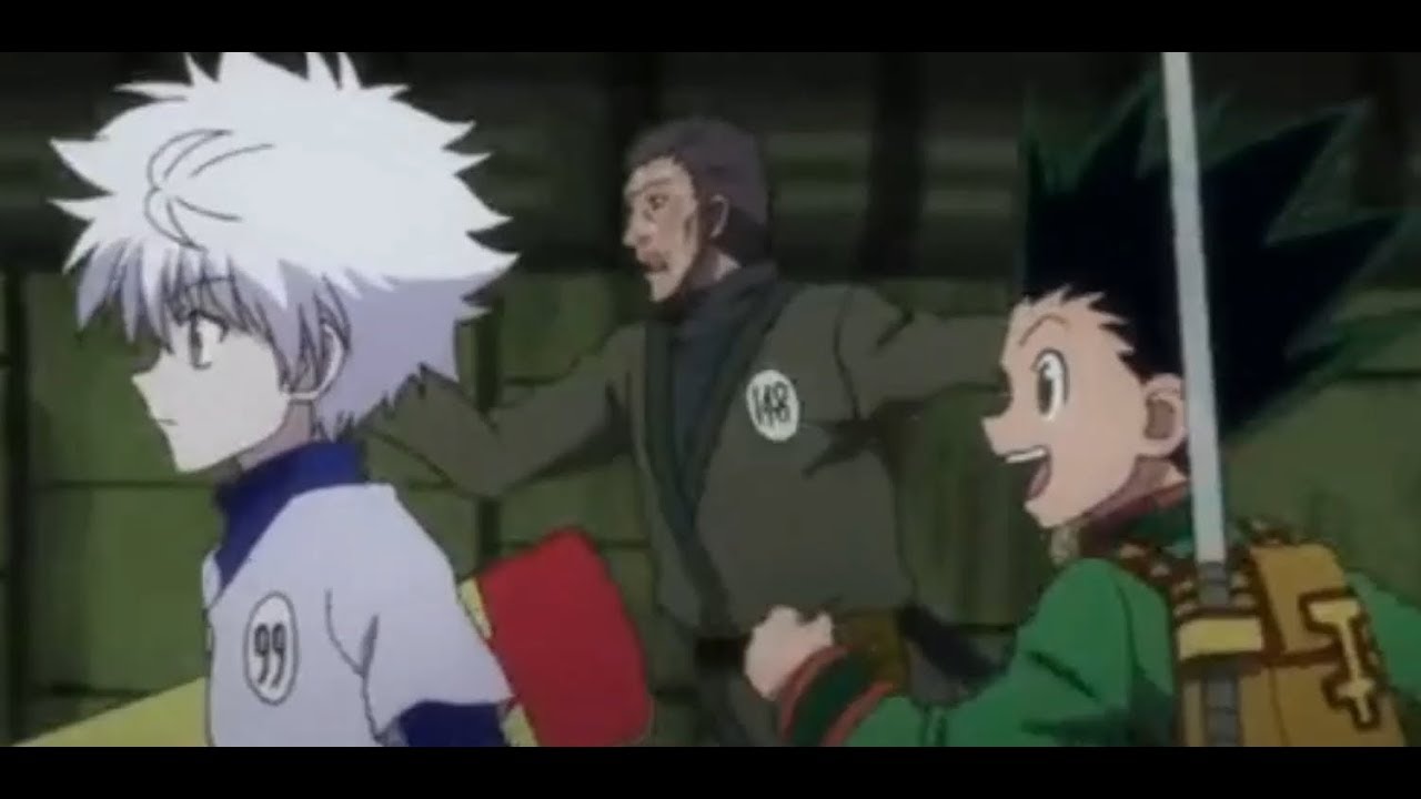 HUNTER&times;HUNTER ゴンとキルア 初会話シーン ハンター試験編