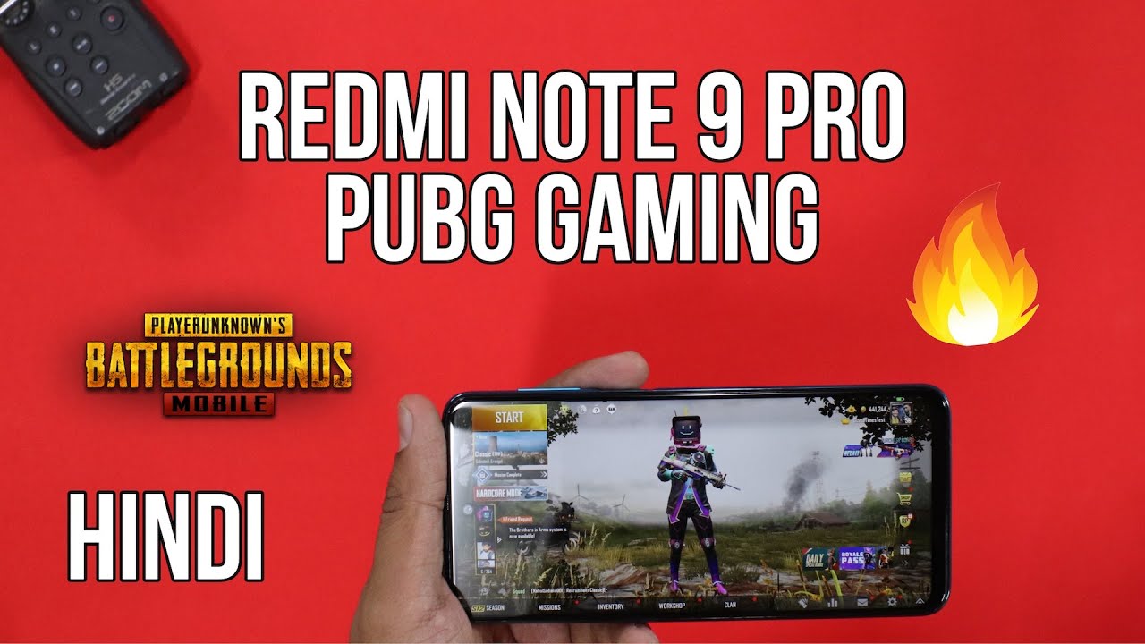 Redmi Note 9 Pro PUBG Mobile Gaming, Graphics Settings SD720G, Heating Test in Hindi | Gaming Josh