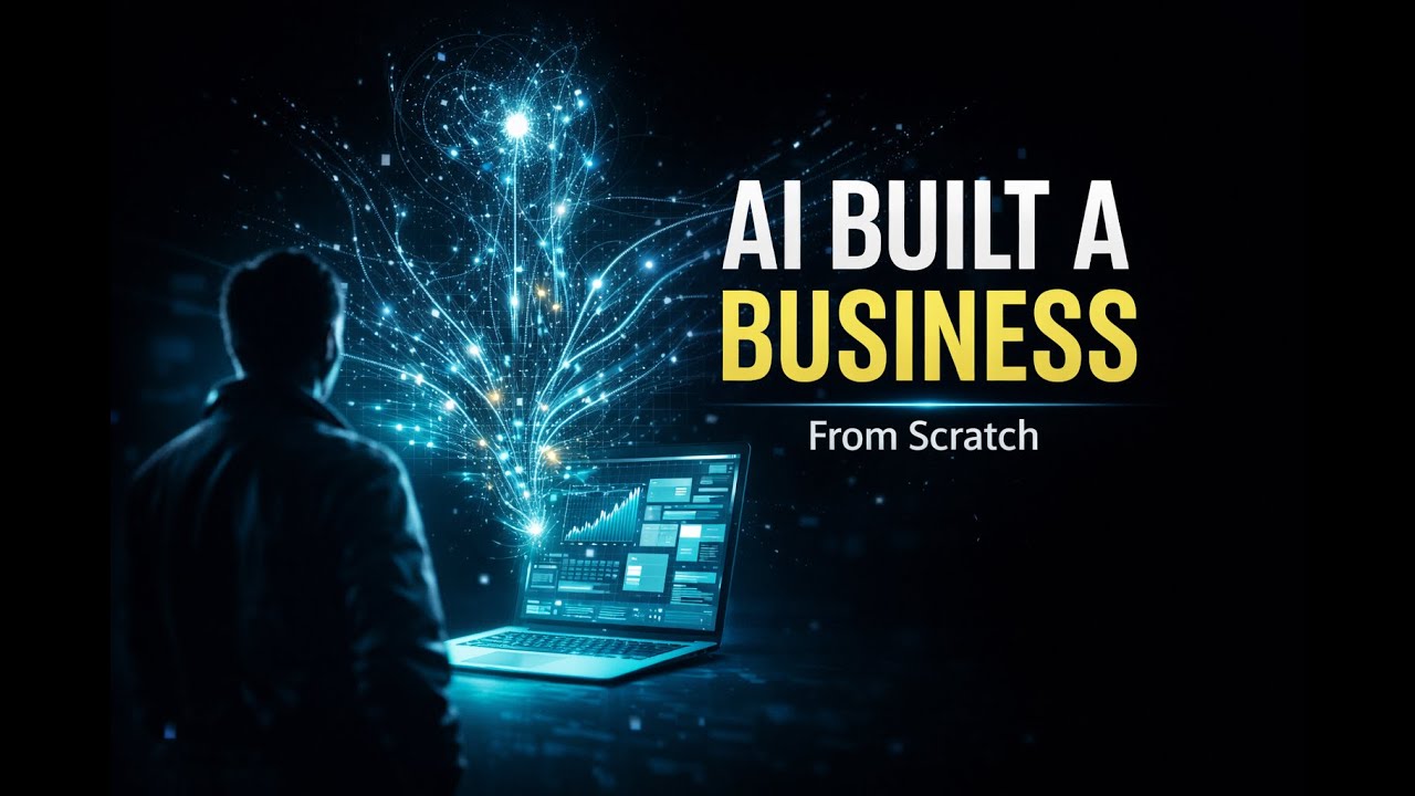 I let AI build a BUSINESS from scratch and It works