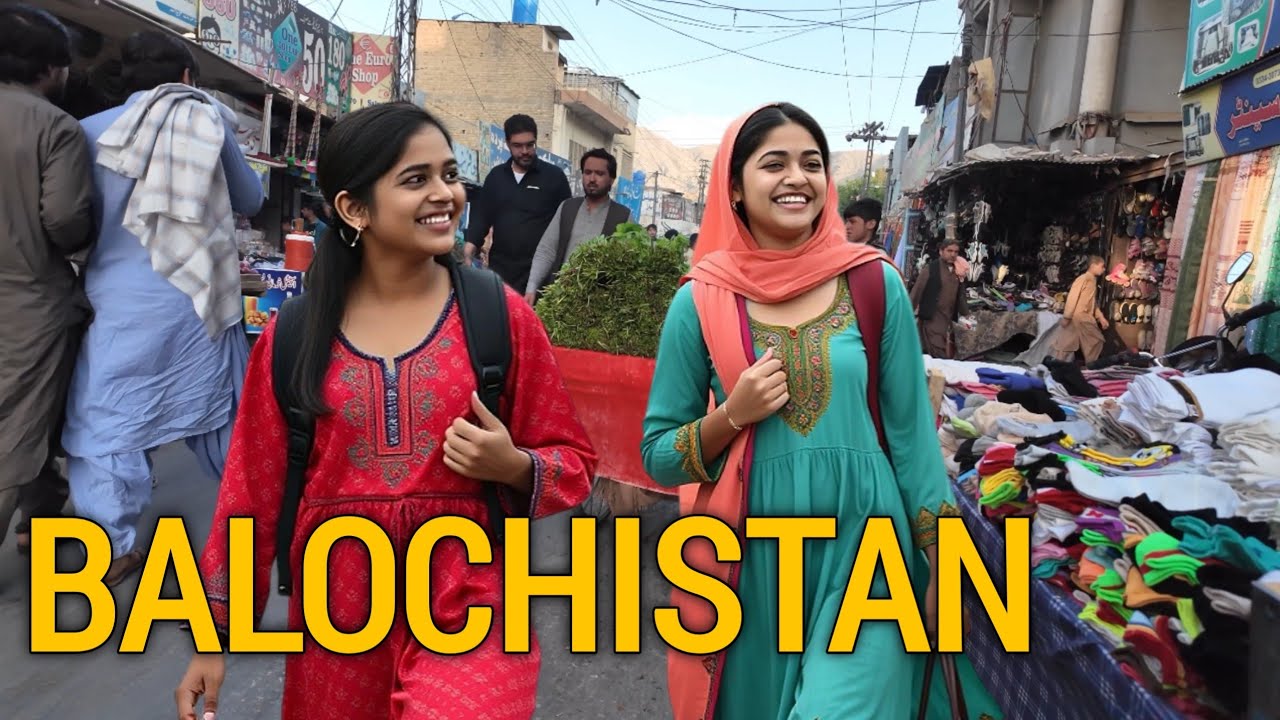 🇵🇰Walking Through the Most Famous Bazaar of Balochistan – 2025 Tour 4K
