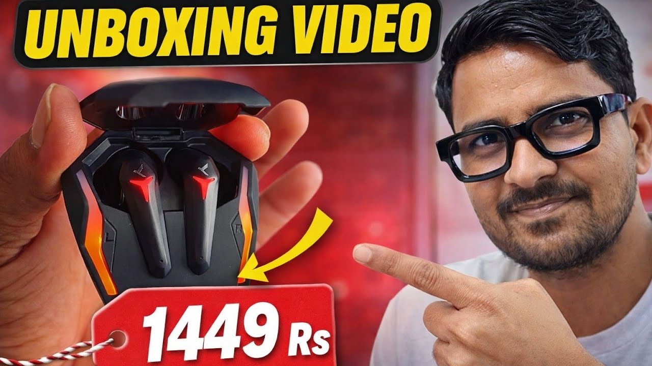 This Tws is very Powerful Bass KDM Z2 space pods Geming Tws under ₹.1500 Unboxing Review