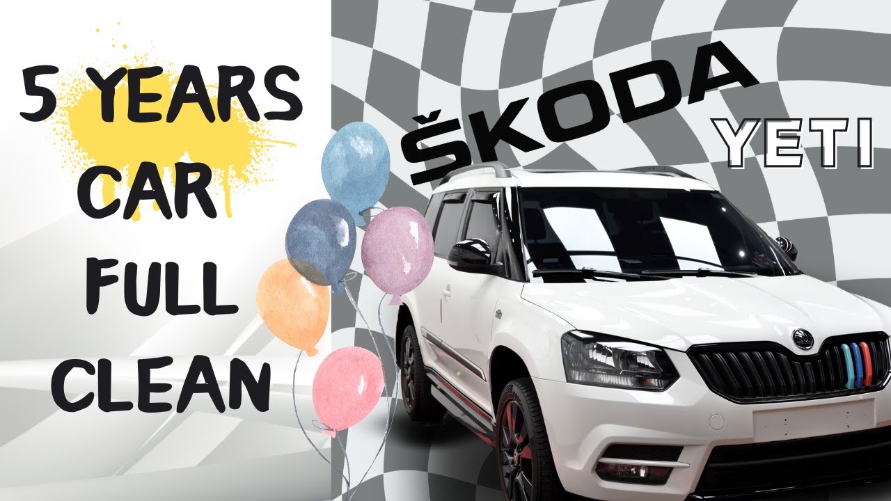 SKODA YETI MOTEN CARLO Wash & Polish & Coating & Interior Detail