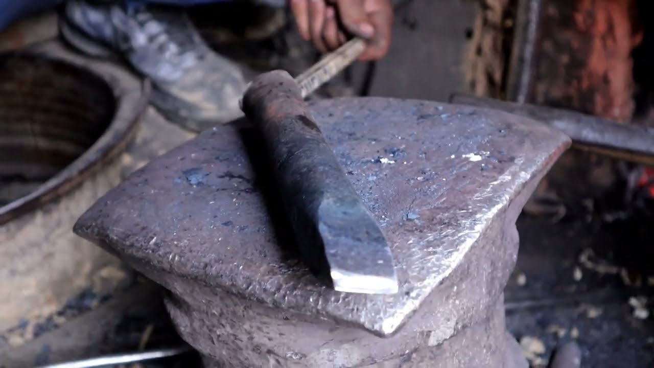 Forging a Wedge: Craftsmanship with Creative Hands