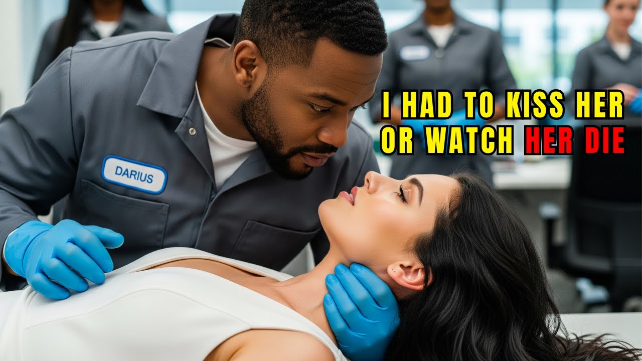Black Single Dad Janitor Kissed A Billionaire CEO To Save Her Life — Then Everything Changed