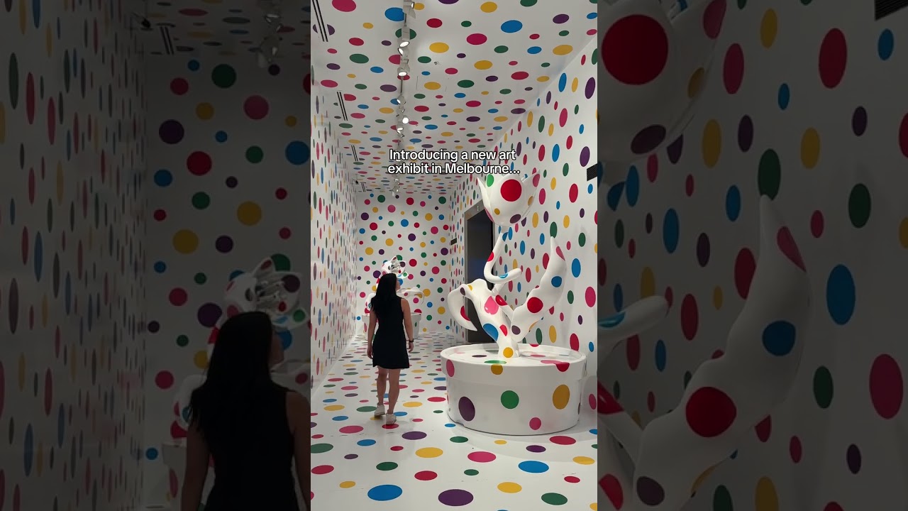 Introducing Yayoi Kusama: a new art exhibition that&rsquo;s just landed at @ngvmelbourne 😍