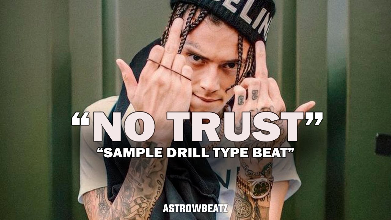 [FREE] Sad Melodic Drill x Central Cee Type Beat 2024 - "NO TRUST" | Sample Drill Type Beat