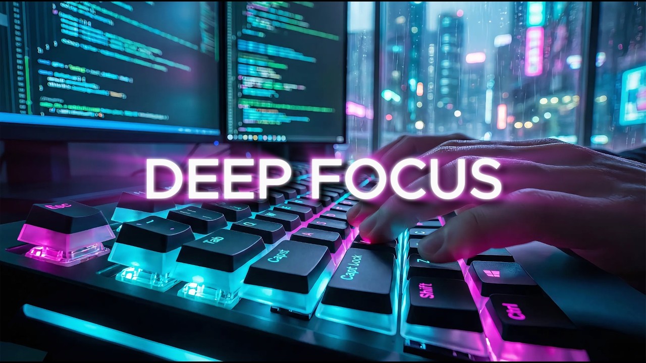 1 Hour Deep Lo-Fi House ☢️ Hypnotic Beats for Coding & Hacking [Moon Layers]