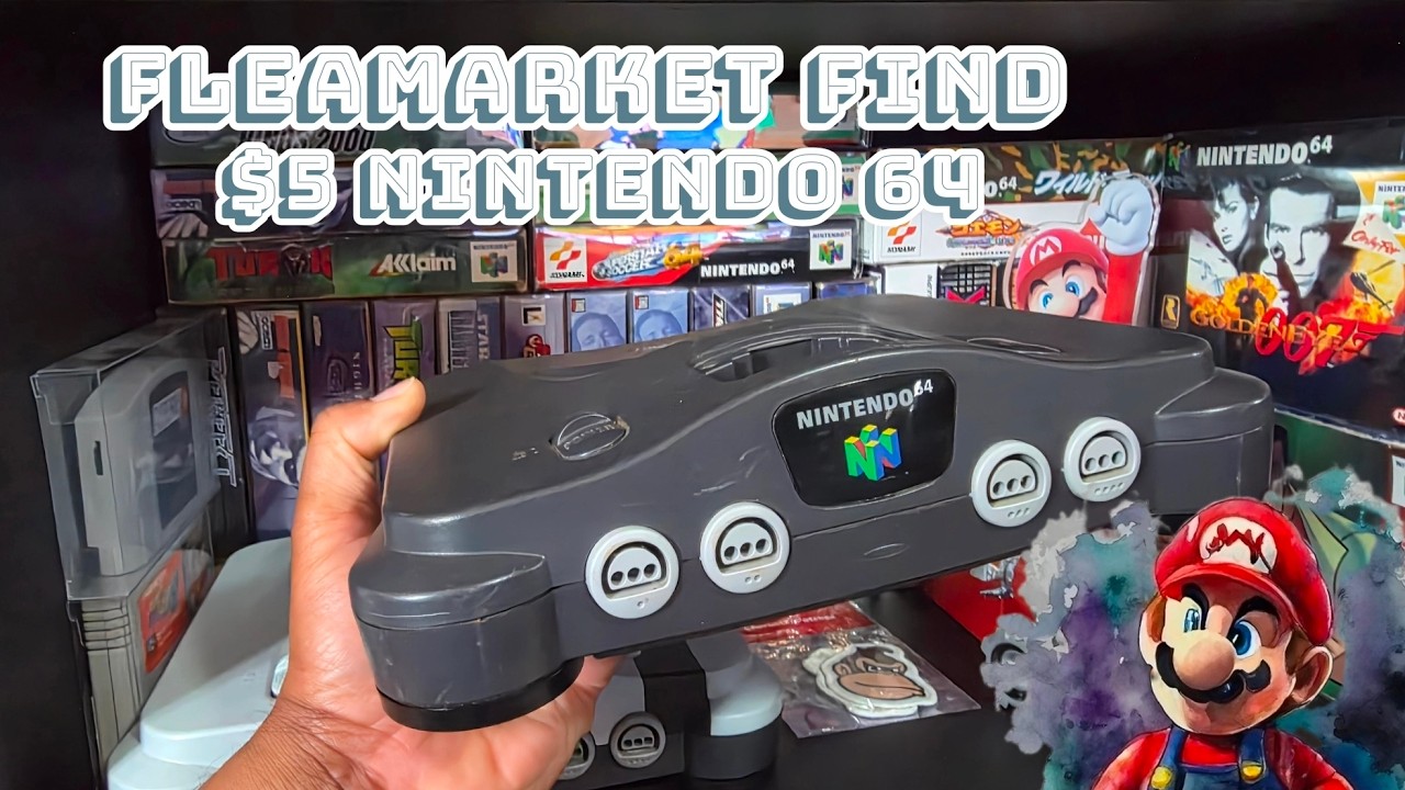 Нашёл Nintendo 64 за 5 долларов.