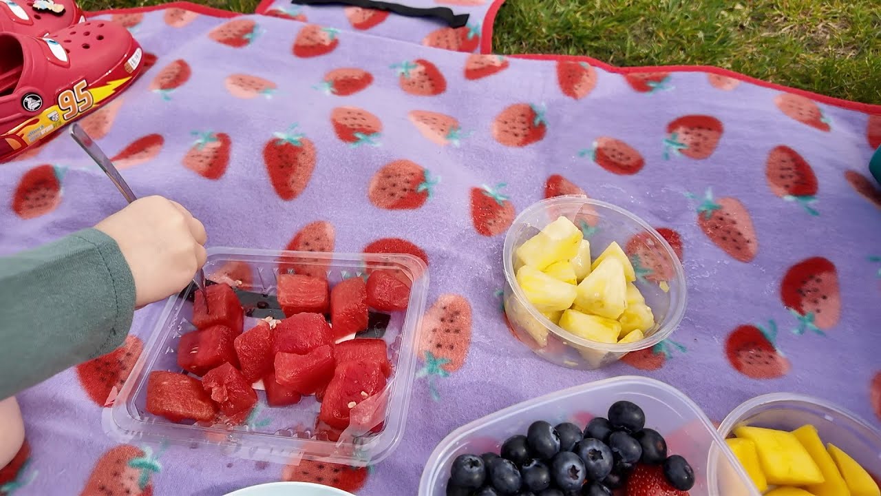 Uren lang picknicken met z'n twee | Vloggloss 3400