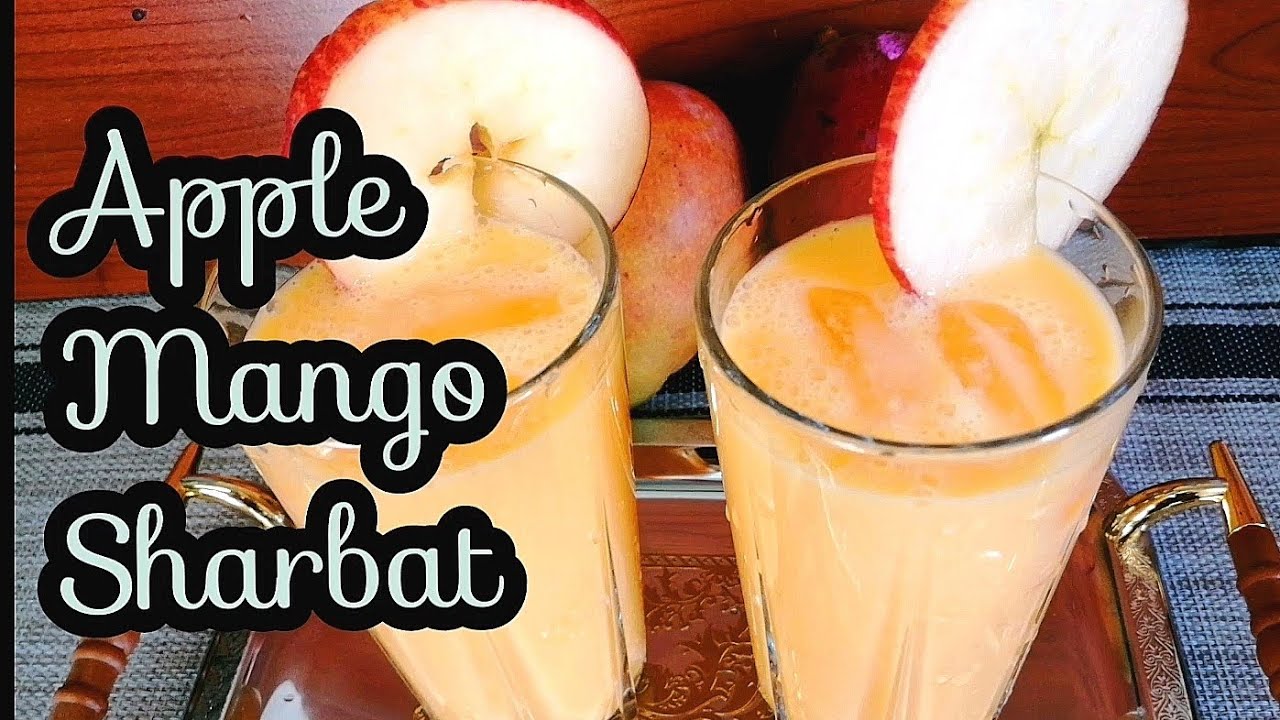 Mango apple sharbat by Mom's kitchen || iftar special