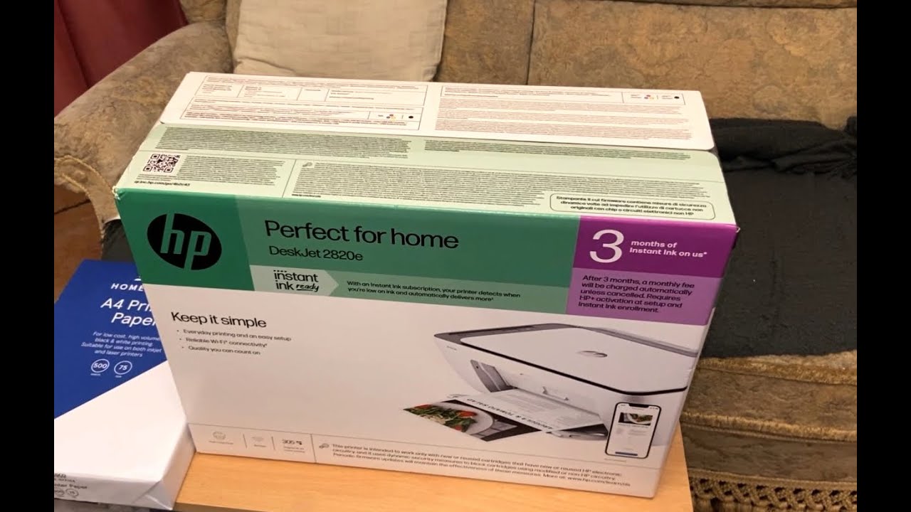 HP DeskJet 2820e Printer (Full Unboxing & Review 2025)