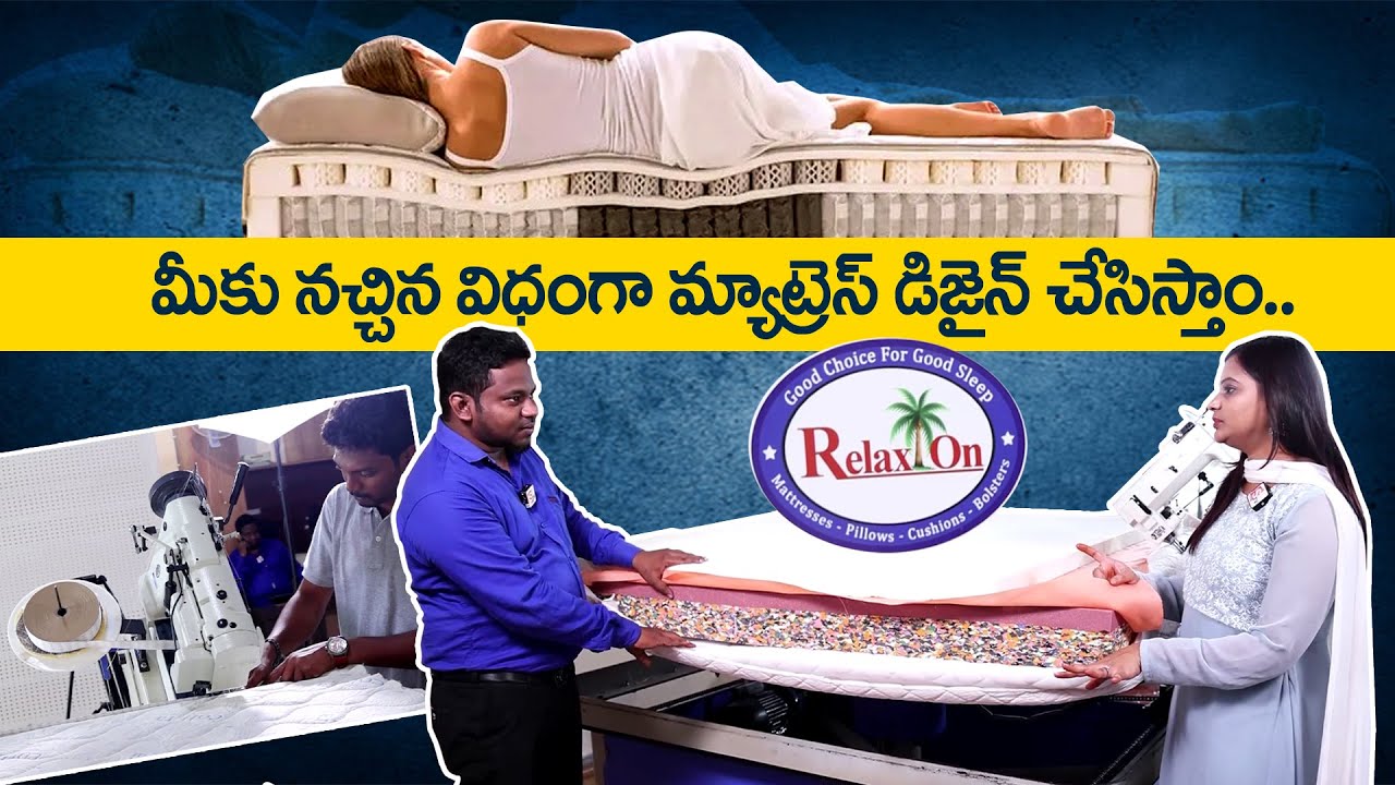 Relax On Best Mattresses | RK Sleep Comfort Products| Best Mattress for side Sleepers with Back Pain