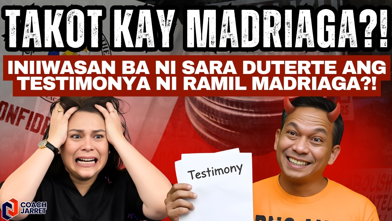 TAKOT KAY MADRIAGA?! Iniiwasan ba ni Sara Duterte ang Testimonya ni Ramil Madriaga?!