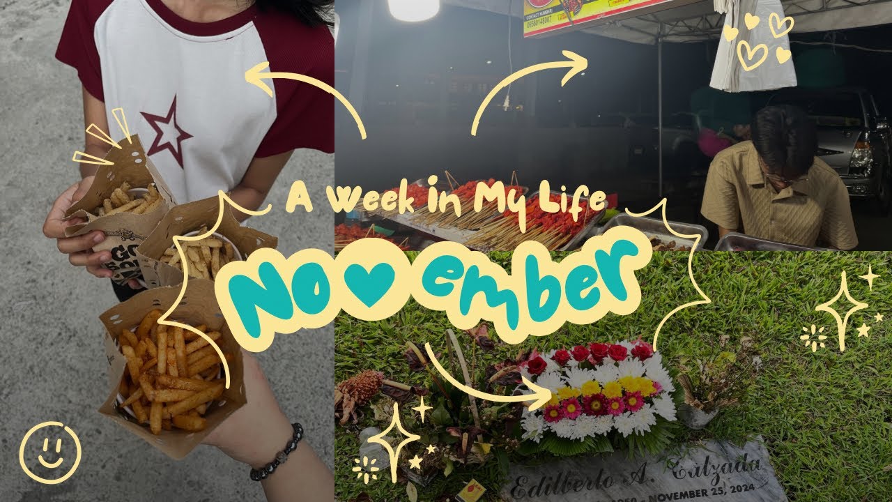 a week in my life: early november, book reading, baking 🍂📚🍞| vlog 013