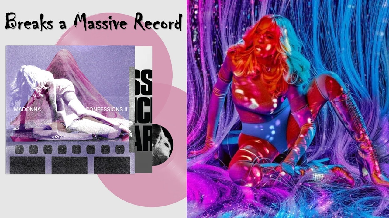 Madonna Makes History! Confessions II Hits No. 1 and Breaks a Massive Record #Music