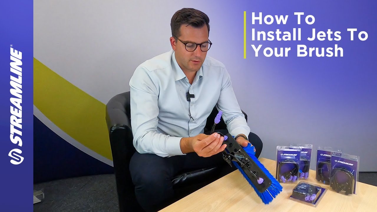 Streamline How To │ Installing Jets To Your Window Cleaning Brush