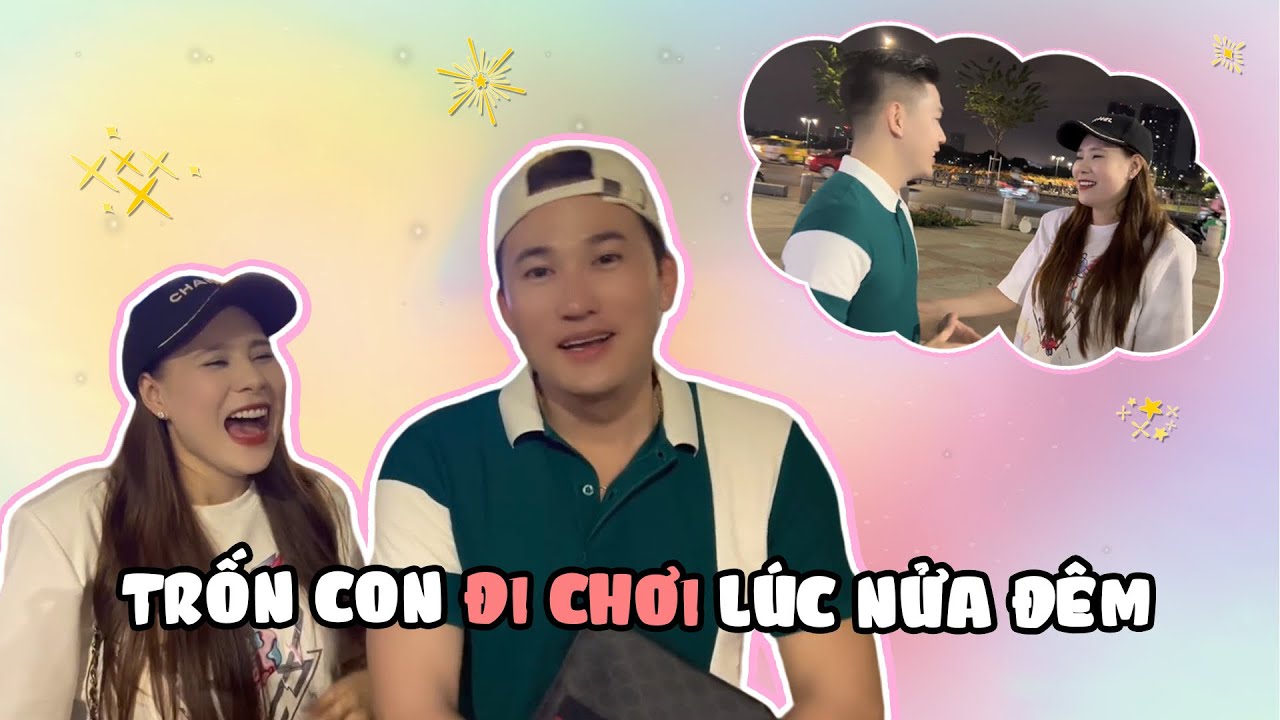 Hồ Bích Trâm, Hà Trí Quang, Thanh Đoàn trốn con đi chơi lúc nửa đêm